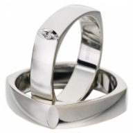 Palladium wedding ring Nr. 10-05467/050